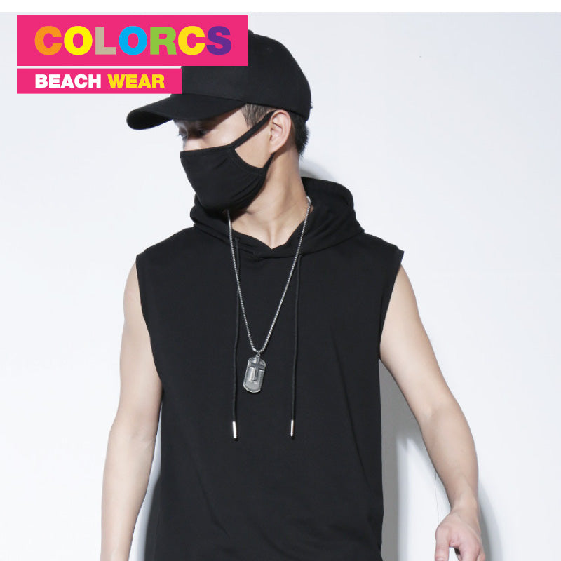 Colorcs [Ready Stock] Thin K-Pop Korean Style Fashion Plain Color Hoodie | Warna Kosong Fesyen K-Pop Nipis Gaya Korea |  薄款K-Pop韓風時尚素色連帽衛衣