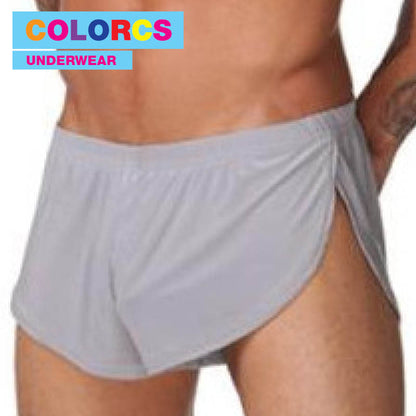 Colorcs [Ready Stock]  Manly Apollo Comfy Short Plain Classic Tarzan Design in 4 Colors  阿波羅開遍泰山透風内褲短褲