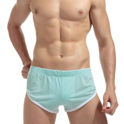 Colorce [Ready Stocks] [Size M - 3XL] 6 Colors Boxer Apollo Cutting with Breathing Holes Ice Silk Comfy Design
