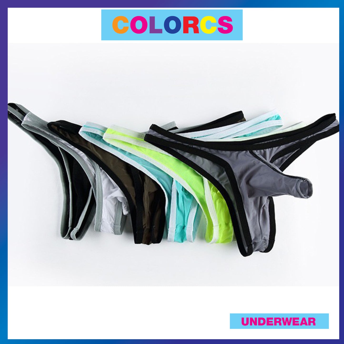 Colorcs [Ready Stocks] Elephant Head Special Design Cutting Ice Silk Comfy Material Underwear Seluar Dalam Reka Bentuk Khas Kepala Gajah, Potongan Sutera Ais yang Selesa 大象頭特別設計剪裁冰絲舒適材質內褲
