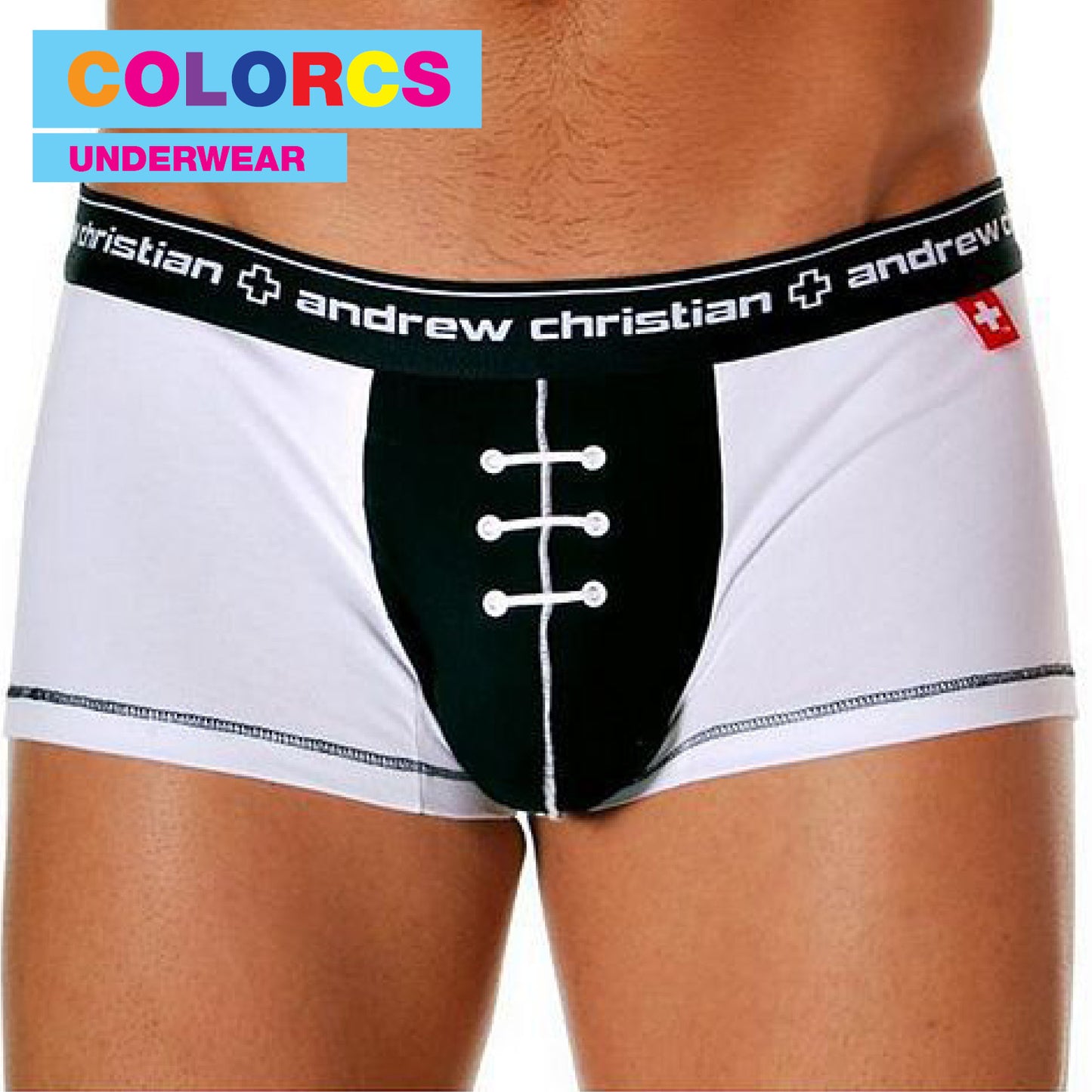 Colorcs [Ready Stock] [Size M-XL] Andrew Christian Soccer / Baseball Player Design Style Boxer