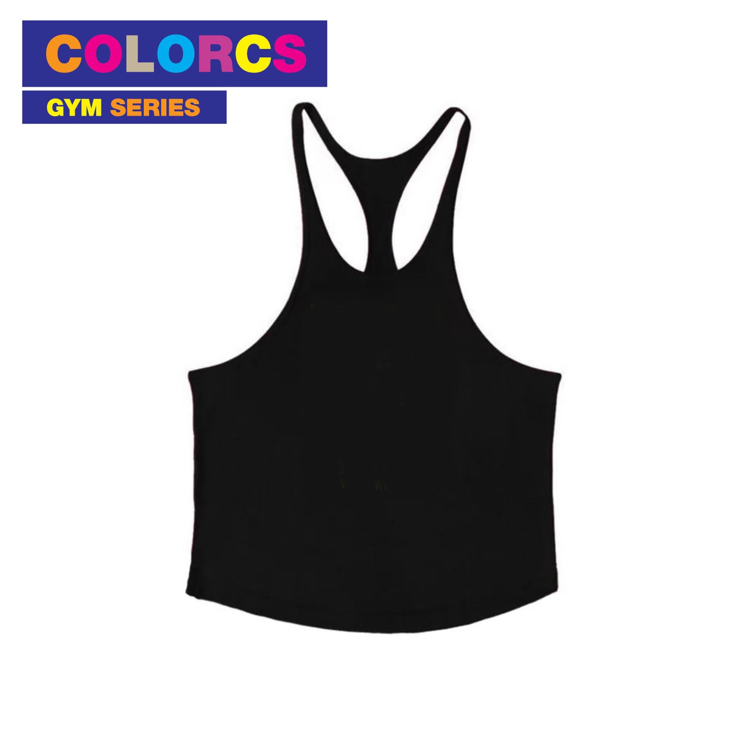 Colorcs [Ready Stocks] Gym Series Fitness Sexy Man Singlet in Plaint Color Tank Top 健身系列男士性感背心纯色
