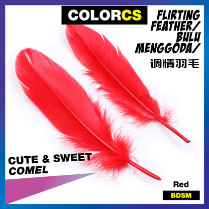 Colorcs [Rady Stocks] BDSM Beginner Premium Set 3-in-1 Set Eyeshade handcuff Feather/ 3in1 set Bulu gari penutup mata / 眼罩手铐羽毛套装