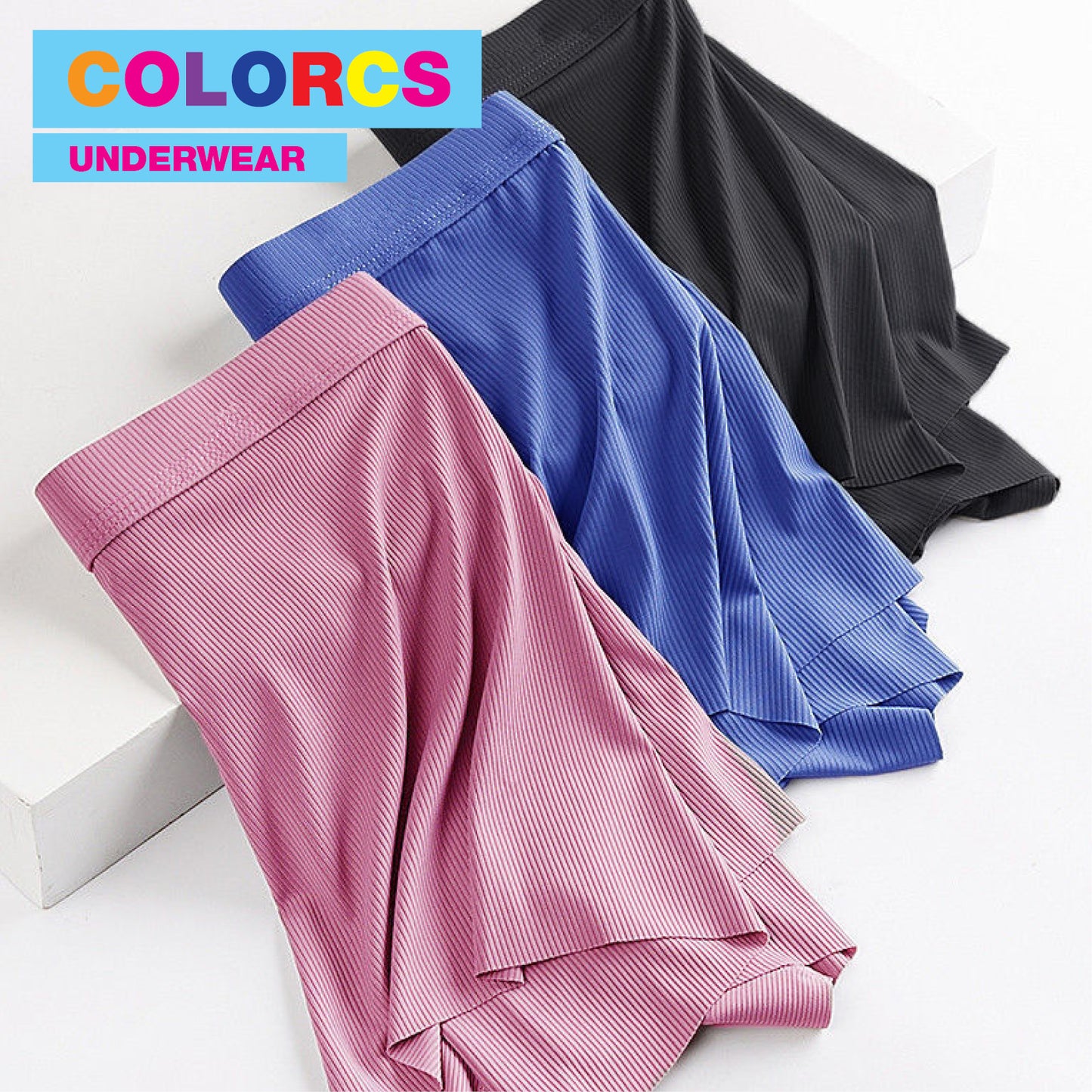 Colorcs [Ready Stock] Breathable Simple Classic Comfy Soft Seamless Boxer / Petinju Lancar Lembut Selesa / 舒适透气贴身内裤