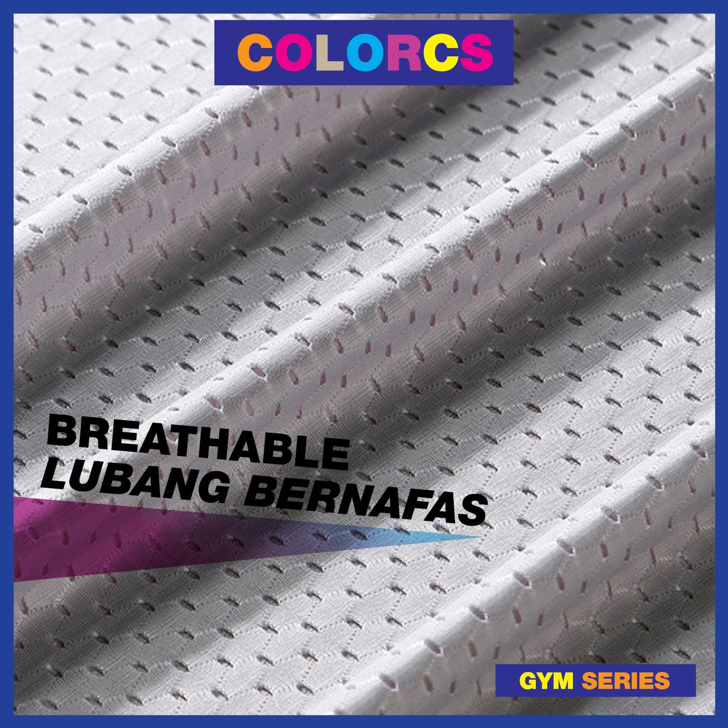 Colorcs [Ready Stock] Man Breathable Cooling Singlet Gym Plus Size 5XL Penyejuk Bernafas Pakaian Tidur 透气运动家居背心