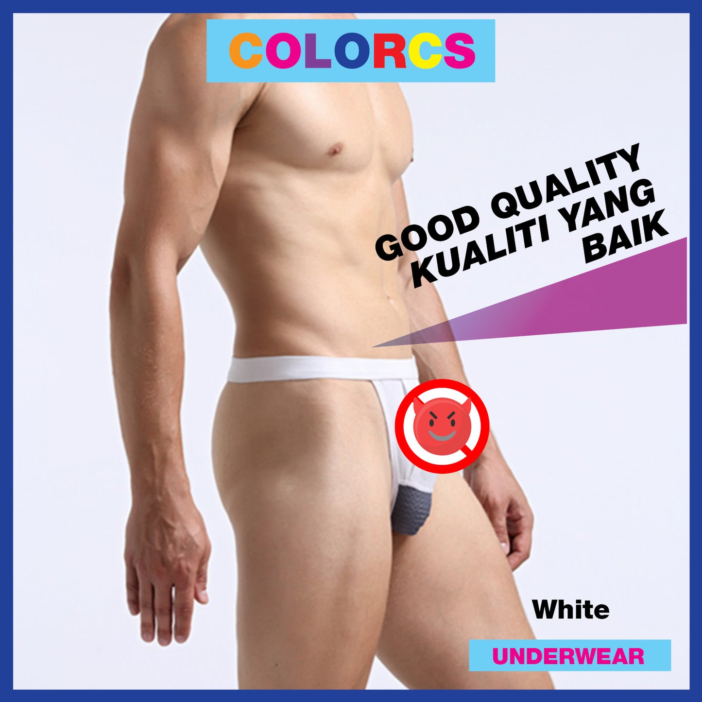 Colorcs [Ready Stock] Super Sexy Special Design G-String | Jockstrap Lelaki Rekaan Bergaya Super Seksi G-String | 超性感設計G-String内褲