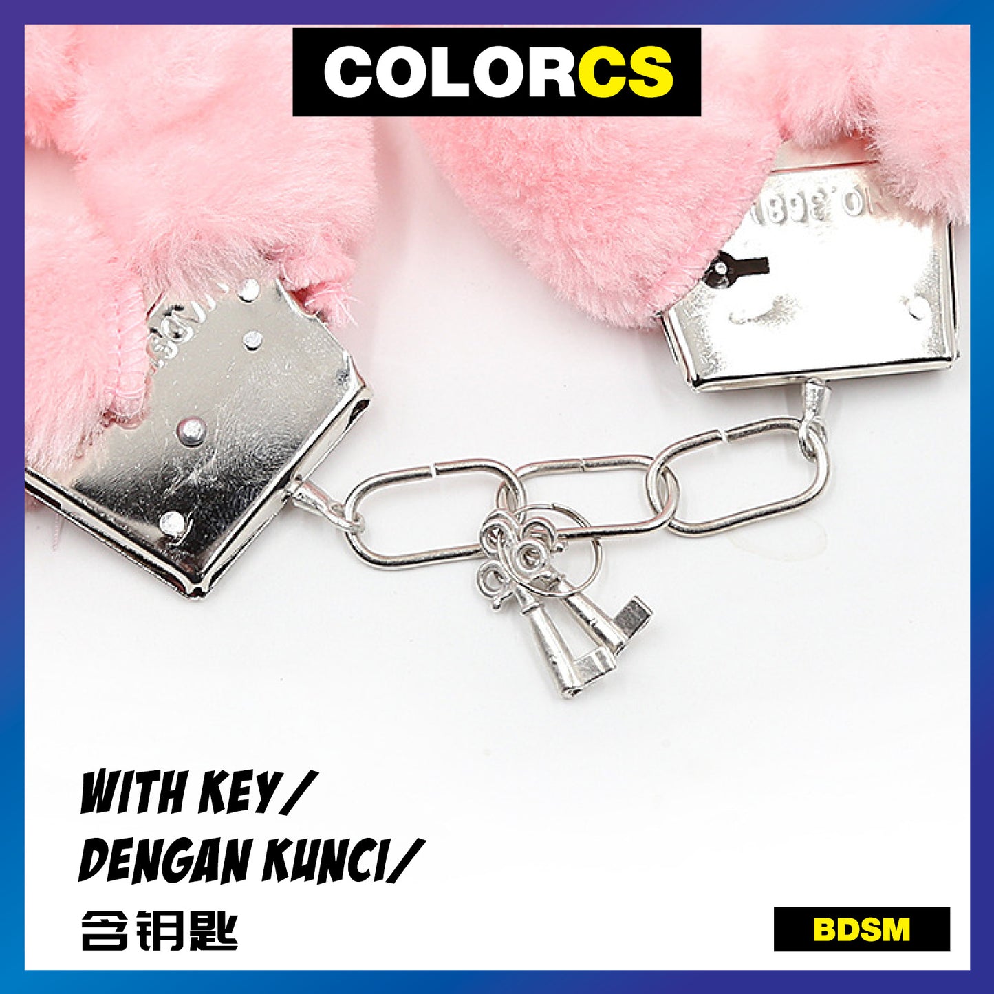 Colorcs [Ready Stocks] BDSM Premium 3-in-1 Set Diva Set Blindfold Handcuff Tassel whip Penutup Mata Gari Sebat 眼罩 手铐 手鞭