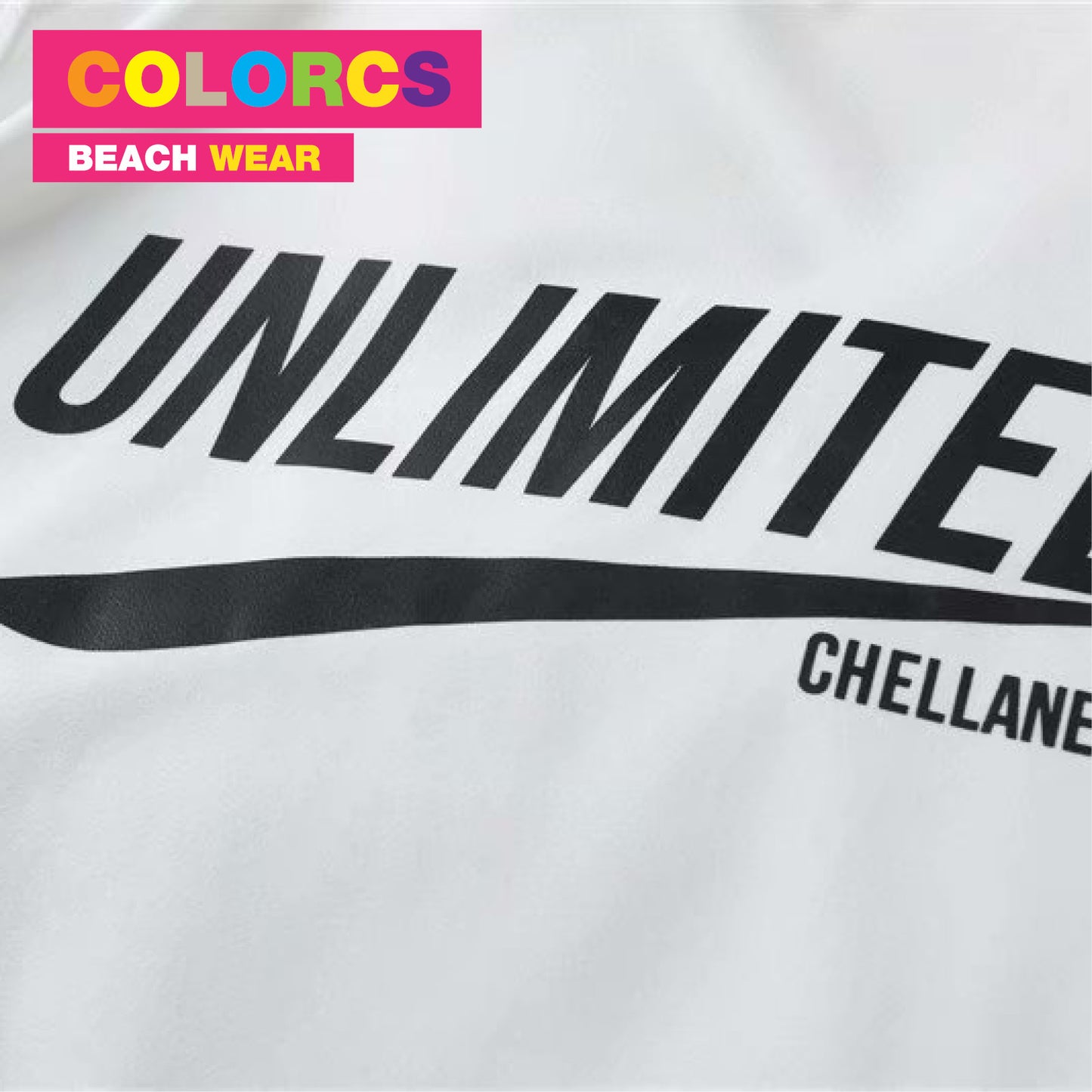 Colorcs [Ready Stocks] Unlimited Printed Fashion Summer Beach Limited Singlet Easy-to-Wear Series
