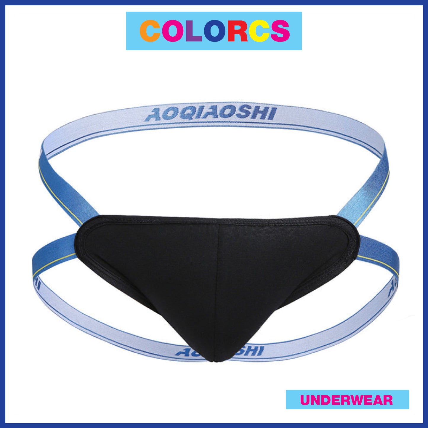 Colorcs [Ready Stock] Super Sexy Special Design Jockstrap | Jockstrap Lelaki Rekaan Bergaya Super Seksi | 超性感設計雙帶内褲