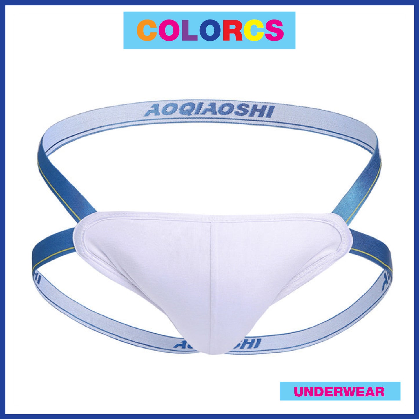 Colorcs [Ready Stock] Super Sexy Special Design Jockstrap | Jockstrap Lelaki Rekaan Bergaya Super Seksi | 超性感設計雙帶内褲