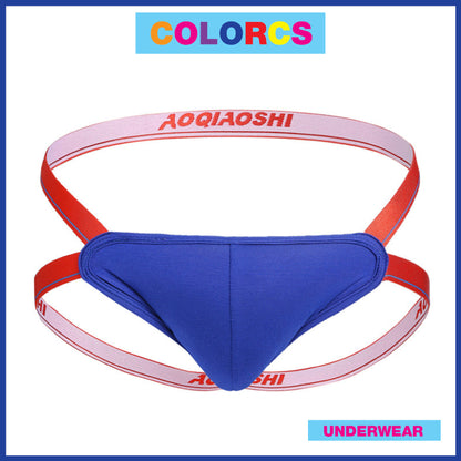 Colorcs [Ready Stock] Super Sexy Special Design Jockstrap | Jockstrap Lelaki Rekaan Bergaya Super Seksi | 超性感設計雙帶内褲