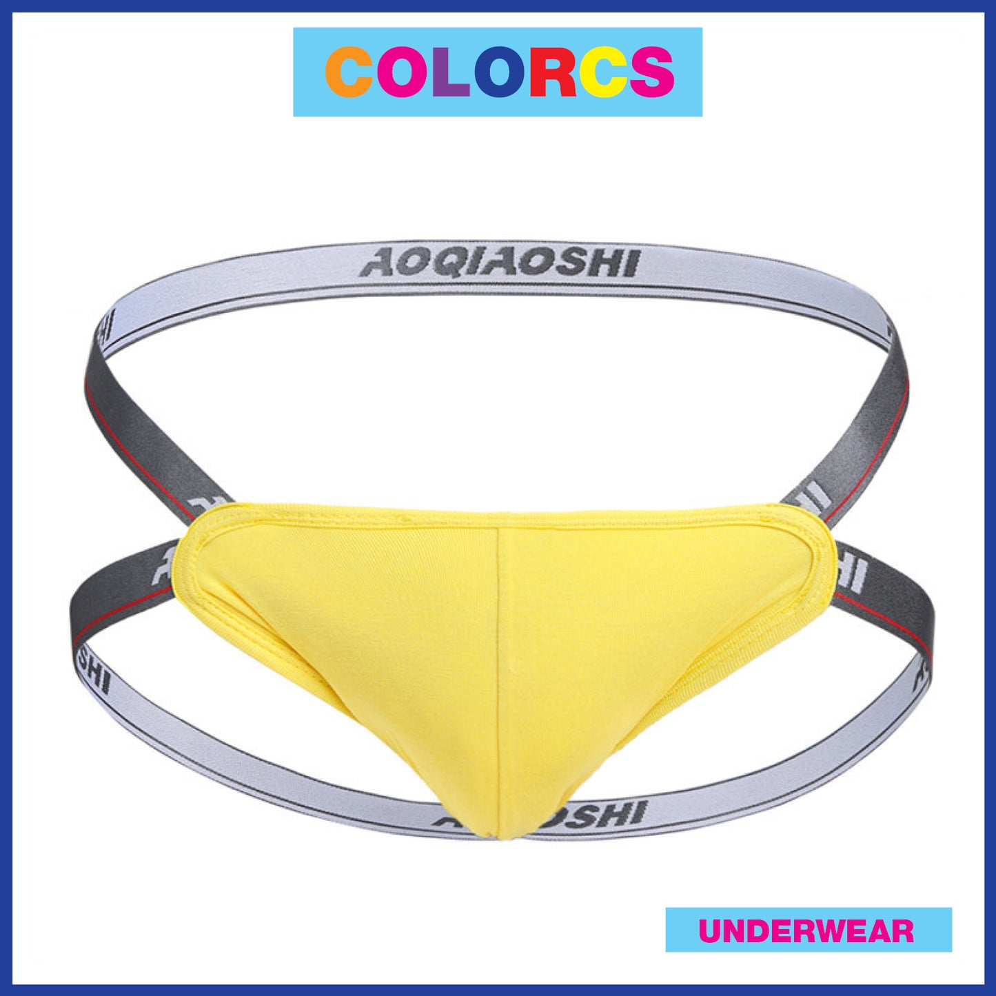 Colorcs [Ready Stock] Super Sexy Special Design Jockstrap | Jockstrap Lelaki Rekaan Bergaya Super Seksi | 超性感設計雙帶内褲
