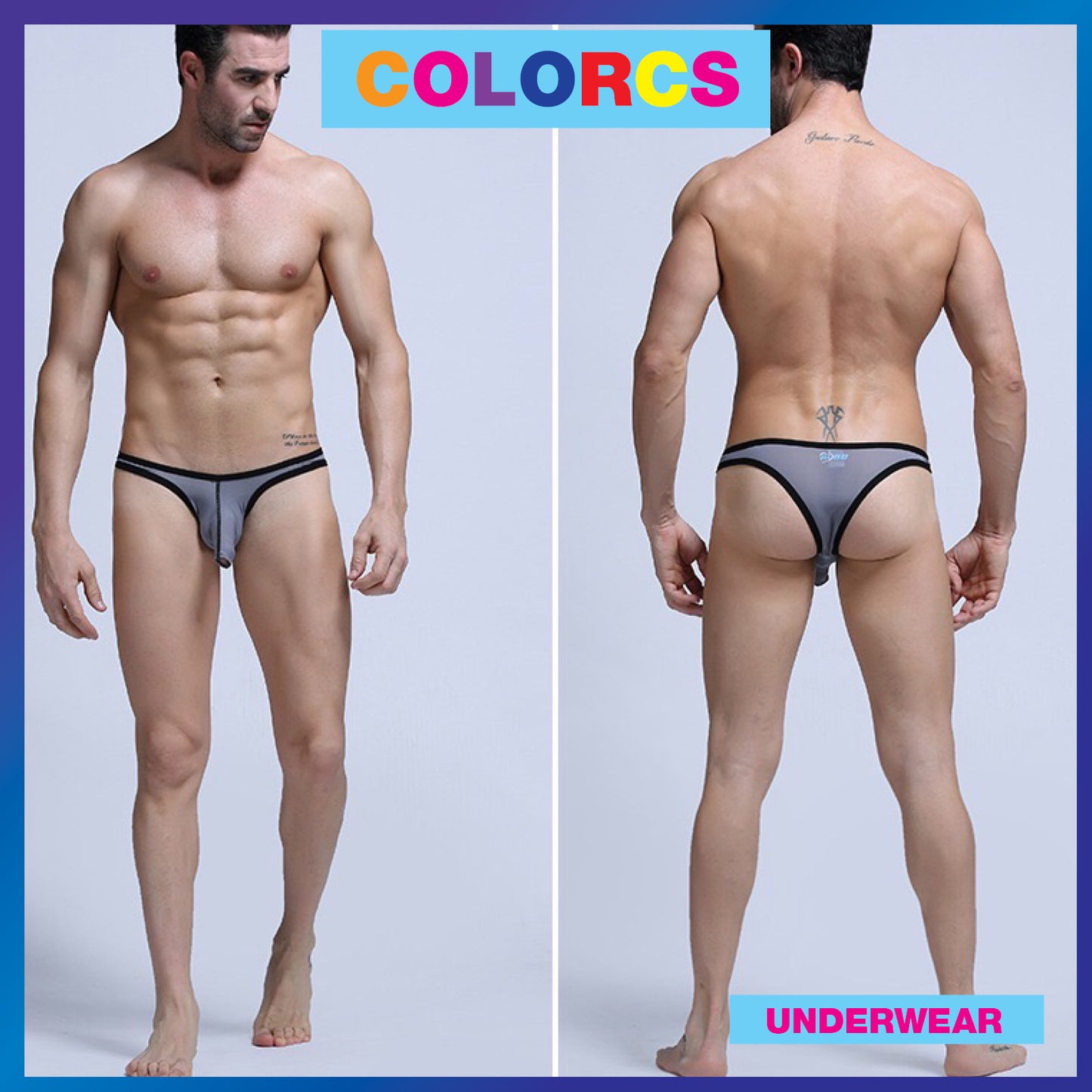 Colorcs [Ready Stocks] Elephant Head Special Design Cutting Ice Silk Comfy Material Underwear Seluar Dalam Reka Bentuk Khas Kepala Gajah, Potongan Sutera Ais yang Selesa 大象頭特別設計剪裁冰絲舒適材質內褲
