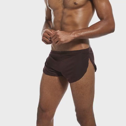 Colorcs [Ready Stock]  Manly Apollo Comfy Short Plain Classic Tarzan Design in 4 Colors  阿波羅開遍泰山透風内褲短褲